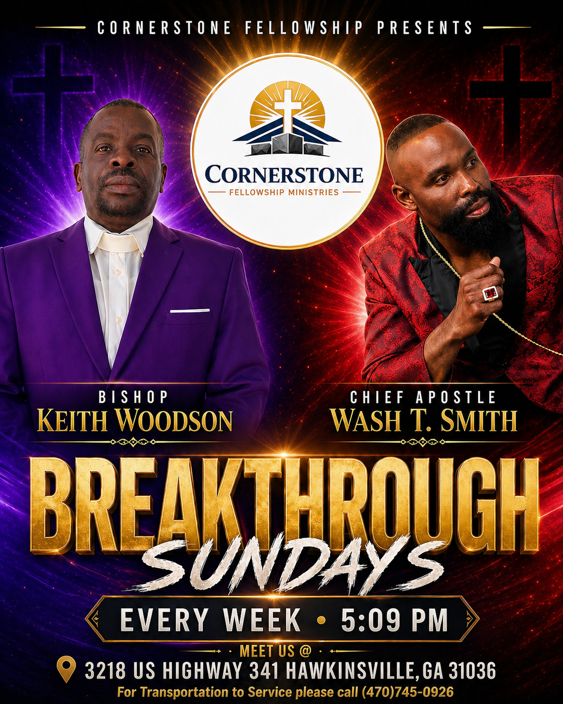Breakthrough Sundays flyer
